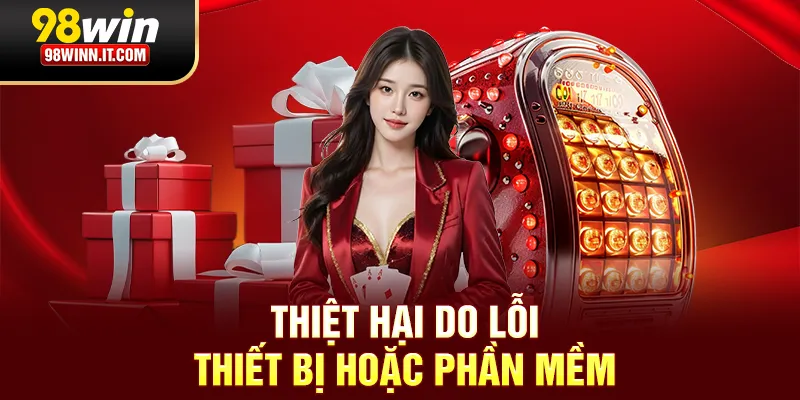 Thiệt hại do lỗi thiết bị hoặc phần mềm